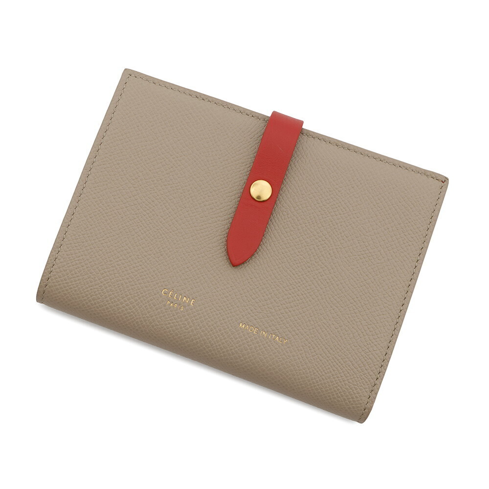 Celine Bi fold Wallet Multi Function Strap Two To… - image 1